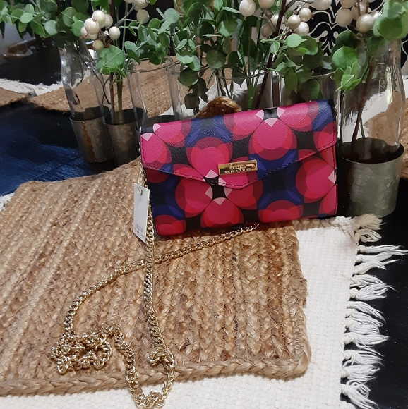 New Trina Turk crossbody purse handbag multicolor - Picture 8 of 8